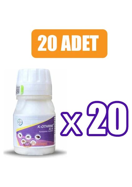 Bayer K - Othrine Sc Konsantre Haşere Öldürücü 50 cc 20 Adet