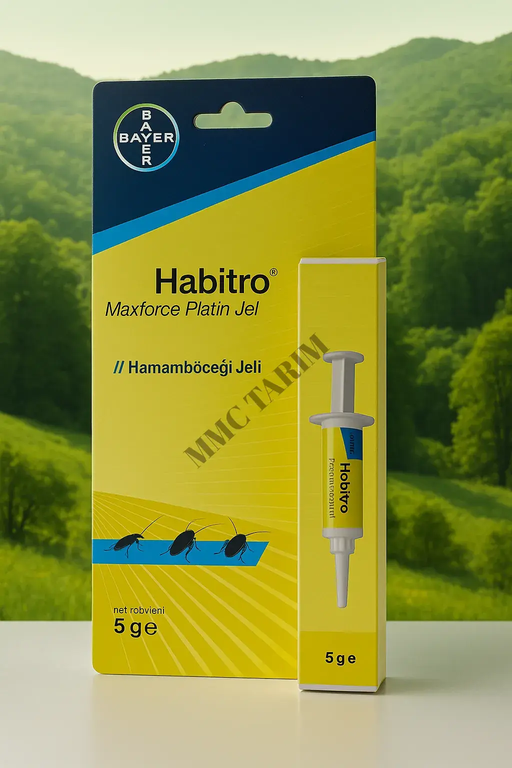 Bayer Maxforce Habitro Jel Hamam Böceği Ilacı 5 gr Skt.2027