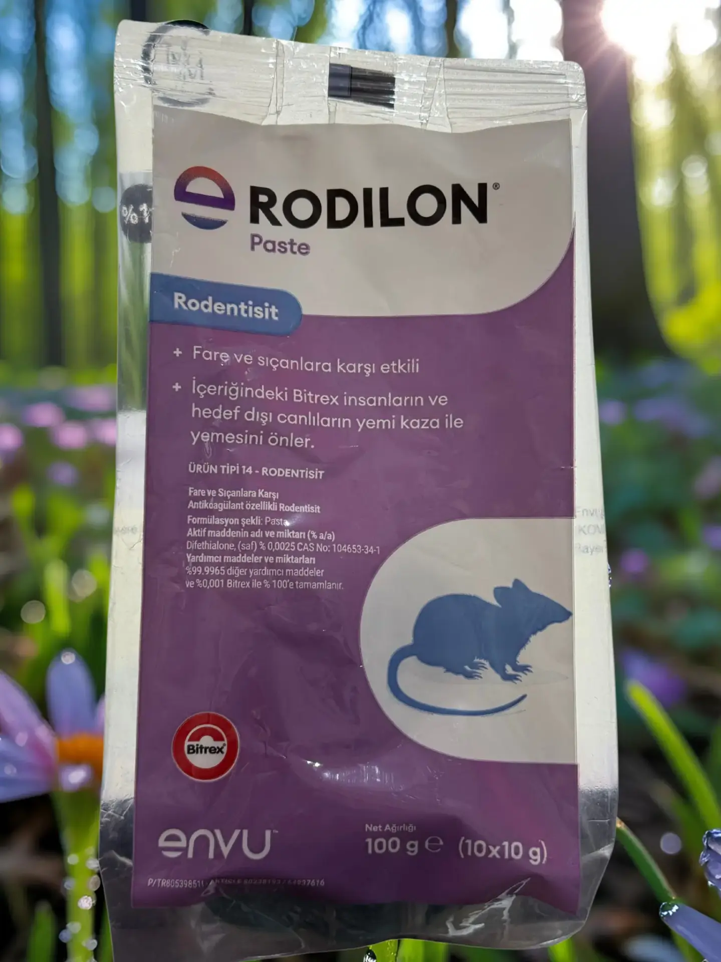 Rodilon Paste 100 gr Ambalajlı pasta