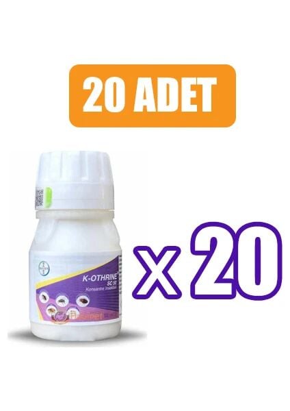 Bayer K - Othrine Sc Konsantre Haşere Öldürücü 50 cc 20 Adet