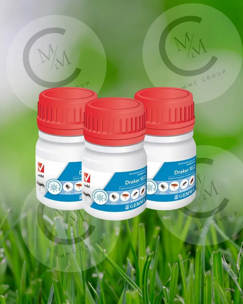 Vebi Pire Ve Bit Ilacı Draker 10.2 - Kokusuz Ve Konsantre 50 Ml 3 ADET