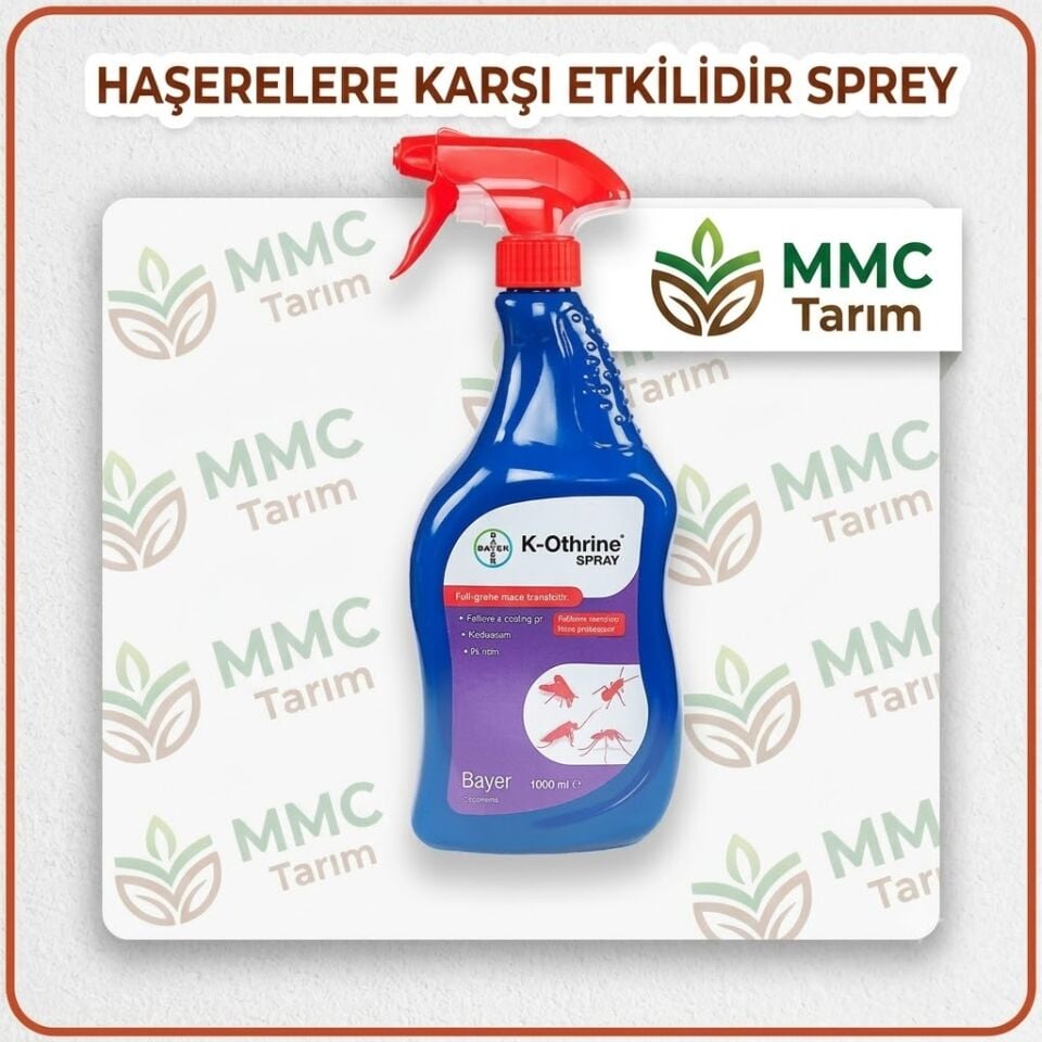 Bayer K-othrine 500 ML sprey Hamam Böceği, Pire , Tahta Kurusu, Sivrisinek,Sineklere karşı etkili